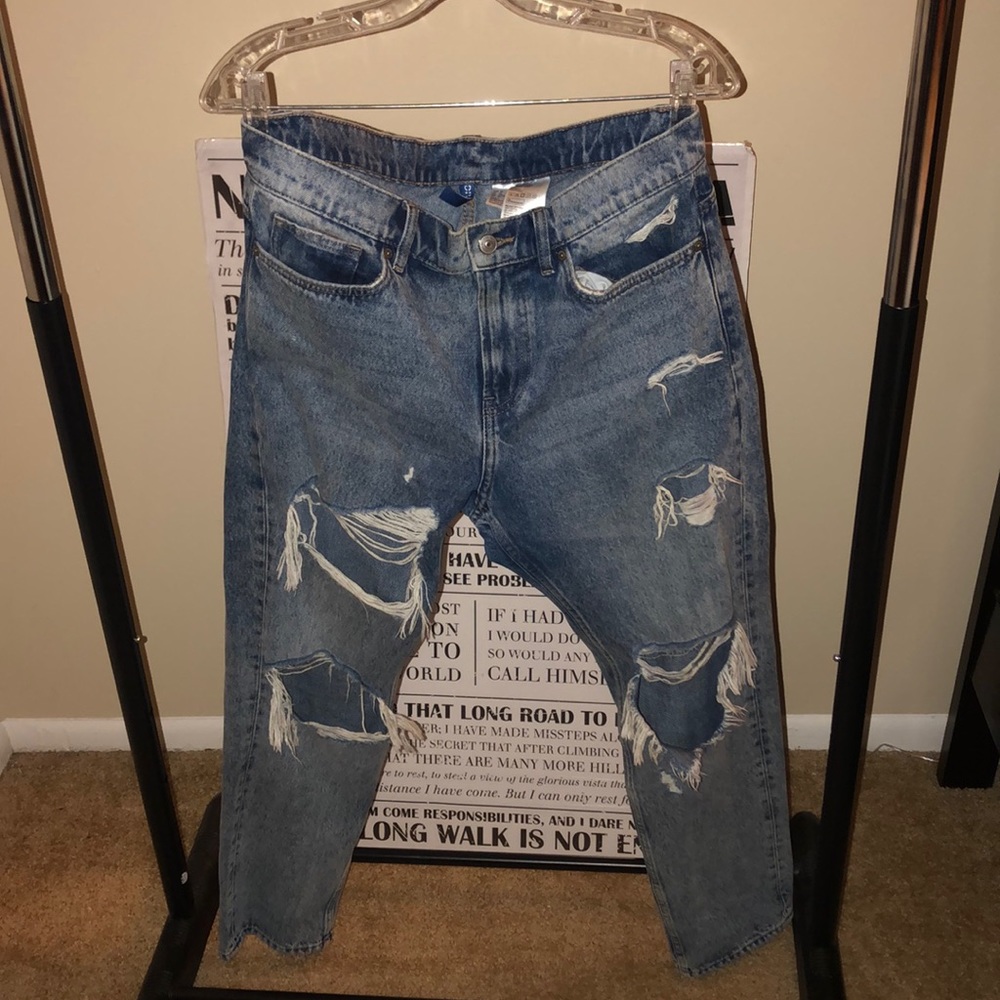 Vintage Distressed Jeans.